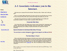 Tablet Screenshot of a-1associates.com